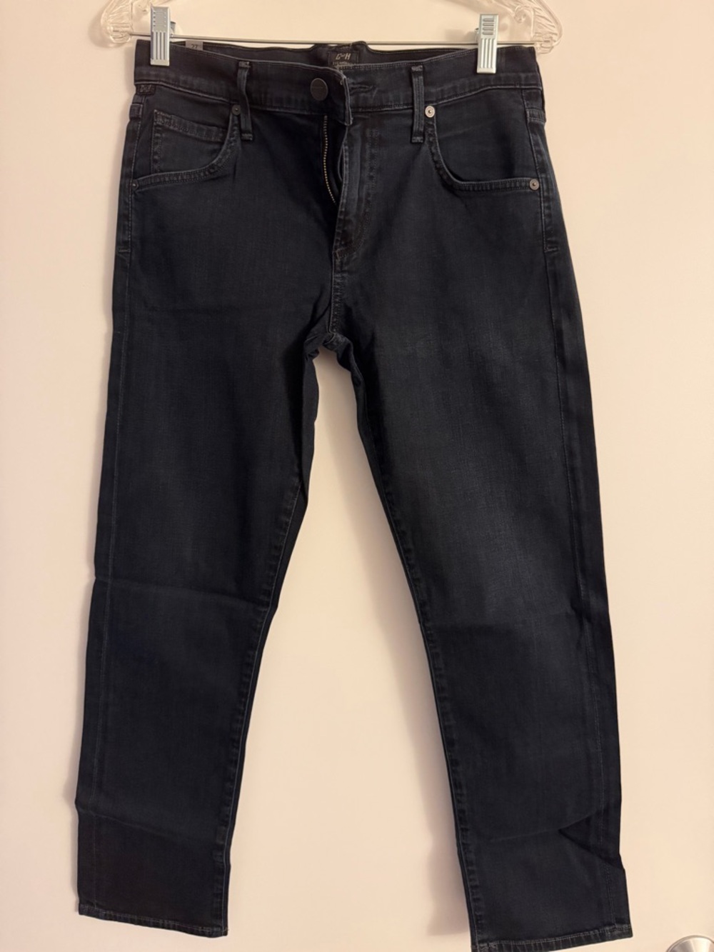 Citizens Of Humanity Women's Slim Straight Jeans — Black